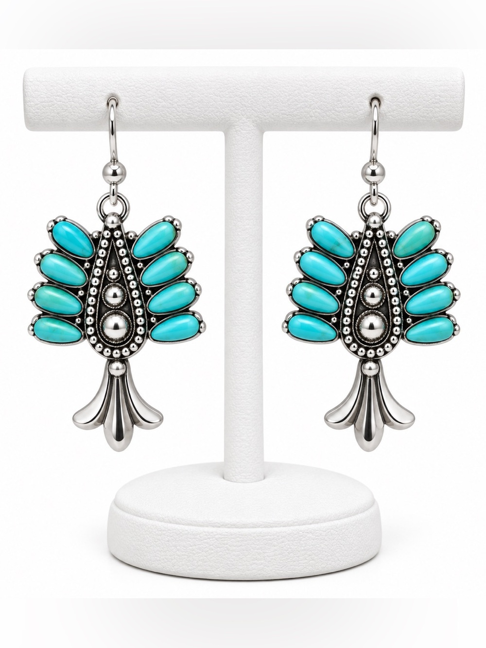 Native American turquoise earrings NEW